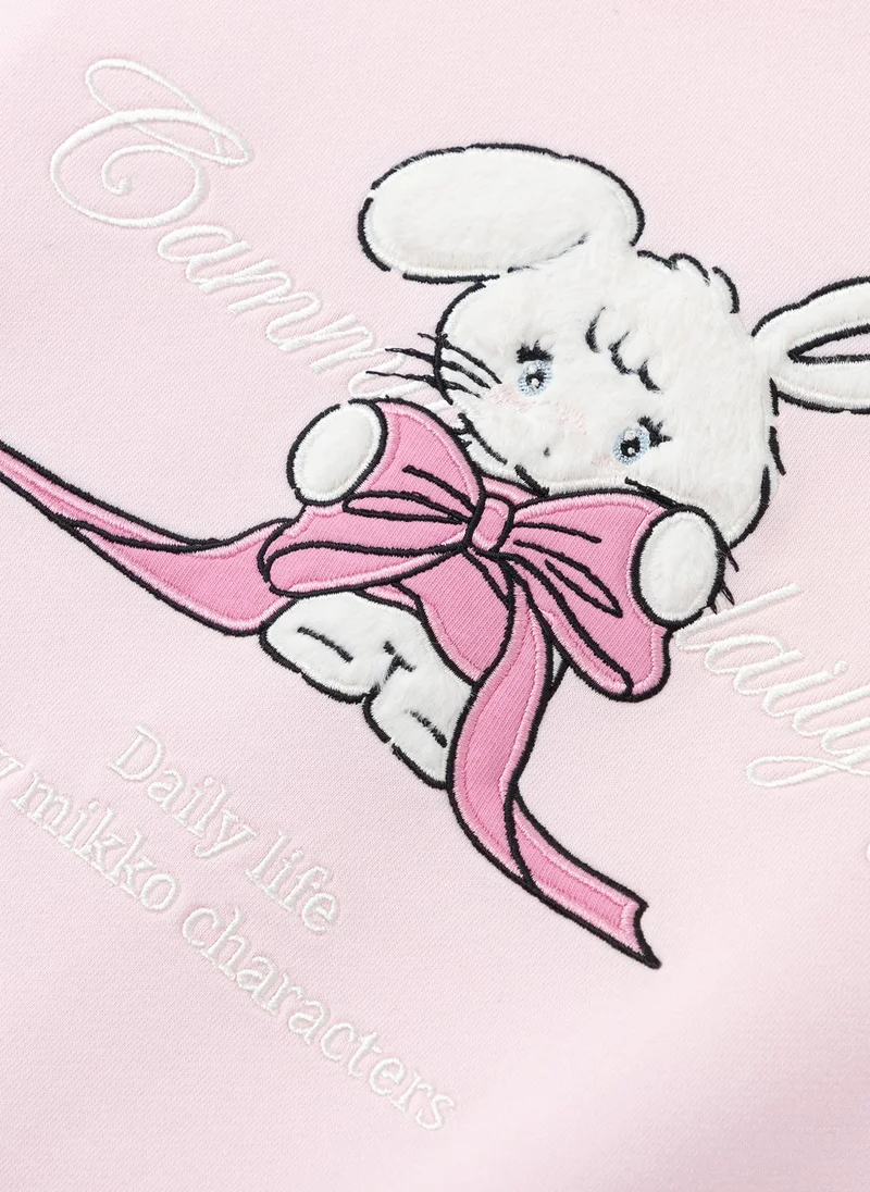 Balabala Pink Kids Girls Round neck sweatshirt for Women | Best Price UAE